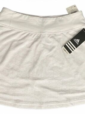 NWT adidas Club Tennis Climacool Pocket Skirt White Medium